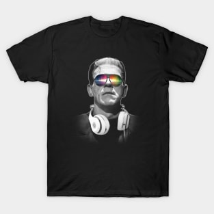 FRANKENSTEIN - Shades/Headphones T-Shirt